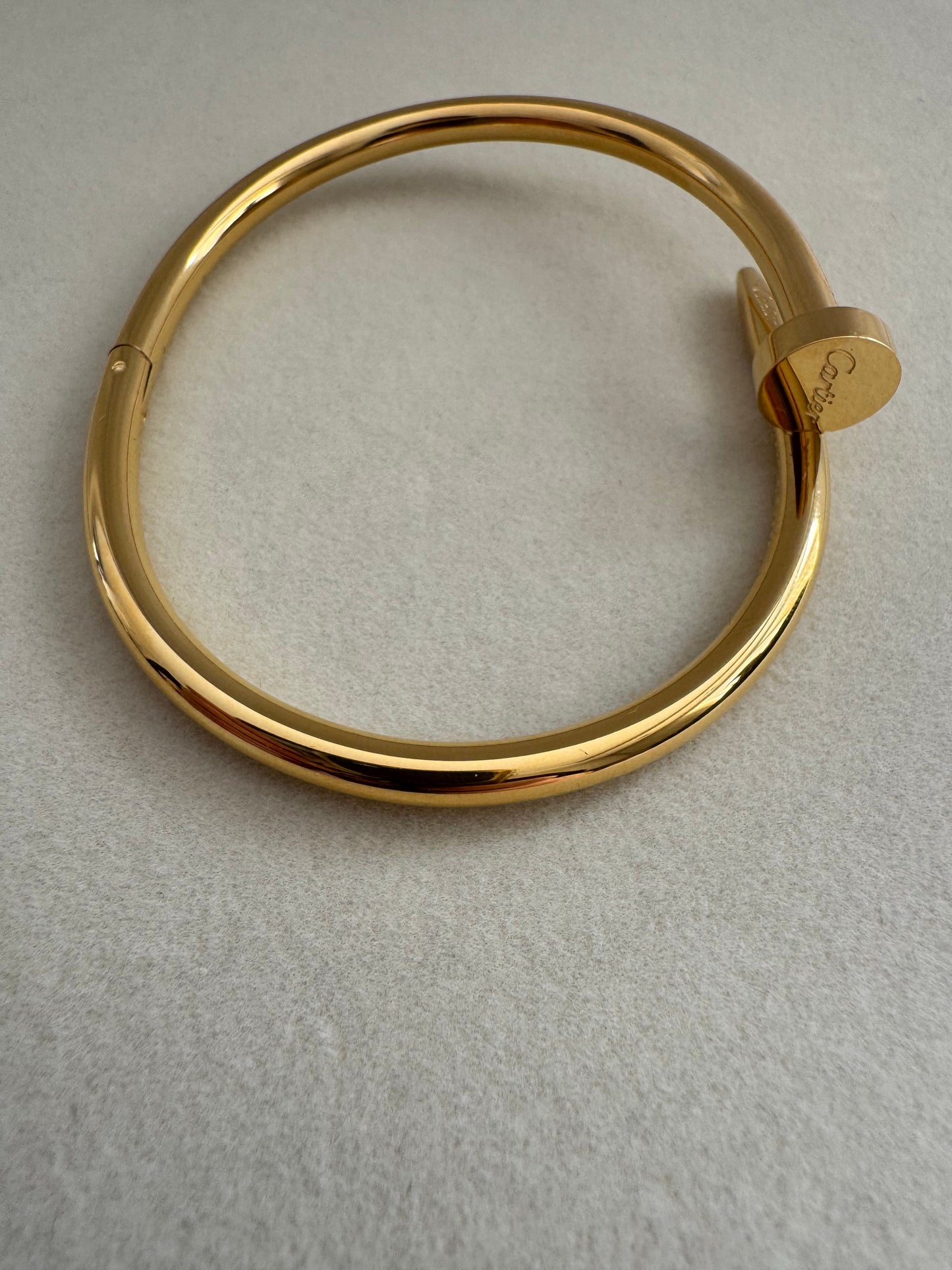 Cartier Just Un Clou - 18K Gold Plated Staal